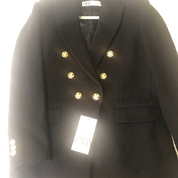 NWT Zara Blazer Limited Edition Black Brand New Size L - Picture 15 of 16